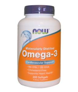 Now Foods オメガ3　心臓血管サポート（Omega-3 Cardiovascular Support） 200 Softgels