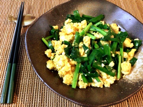 副菜かつ主役 豆腐ニラ玉の汁旨ふわり白だしオイスター 糖質4 2g 旨ブロ 美味しい低糖質 ダイエットレシピサイト