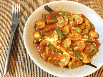 クリチバターカレーのトマトマッシュ煮込み(糖質7.3g)-2