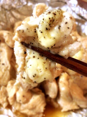 塩麹ガーリックの絶品鶏むねチーズホイル焼き（糖質5.3g）