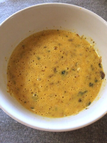 超主食系。絶品サバズッキーニカレーのバターフリッタータ(糖質2.0g)