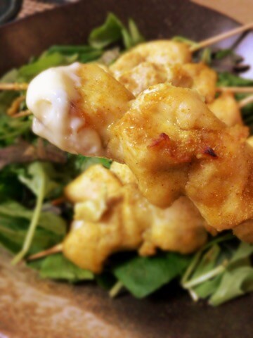 モモ肉失業。絶品塩麹マヨクミンのオーブン鶏胸焼き鳥(糖質6.3g)