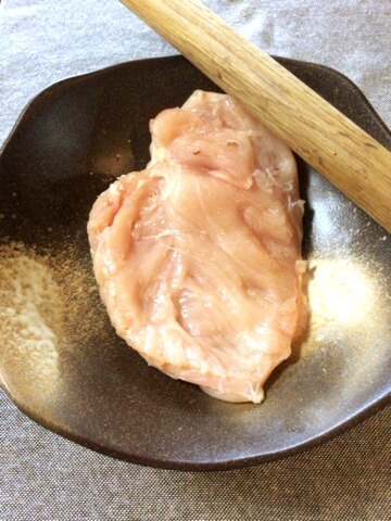 鶏胸卵の柚子胡椒マヨペッパーオーブン
