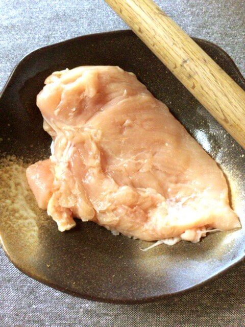 鶏むね林檎シャリアピンバターステーキ