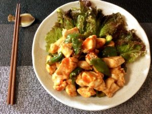 黒酢ワインの絶品柔らかむね肉酢鶏