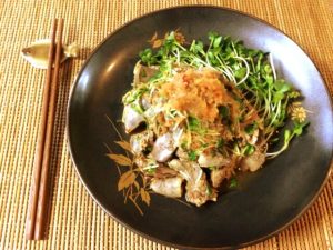 凄く美味いパテ系。濃厚レバー生姜のぽん酢豆板醤(糖質5.0g)