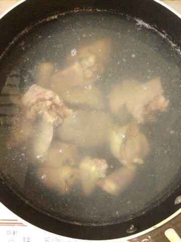 濃厚レバー生姜のぽん酢豆板醤