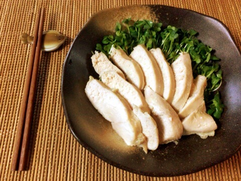 白だし昆布の絶品和風サラダチキン
