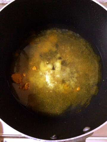 激沁み厚揚げの絶品生姜蜂蜜カレー煮物