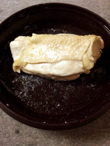 柔らかチキンの和風だしカレーラタトゥイユ