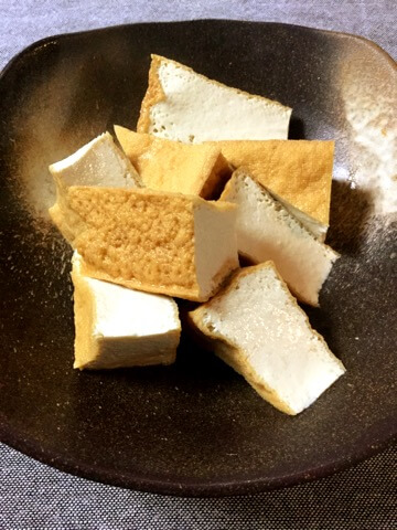 甘味溢れる厚揚げ豆乳トマトおでん