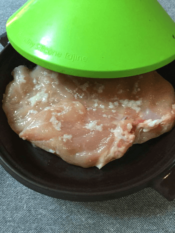 生姜バターカレーのチキンミネストローネ