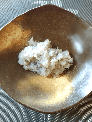 白だし胡麻ペッパーの明石風激フワ海老ナゲット