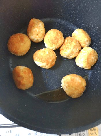 白だし胡麻ペッパーの明石風激フワ海老ナゲット