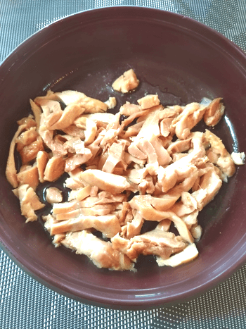 野菜も激うま胡麻マヨ無限棒棒鶏