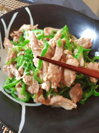 野菜も激うま胡麻マヨ無限棒棒鶏
