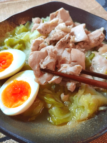 鶏ガラ柚子胡椒カルアチキン