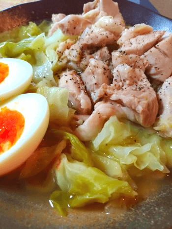 鶏ガラ柚子胡椒カルアチキン