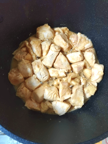 蜂蜜生姜ヨーグルトの極シャキ味噌チキン