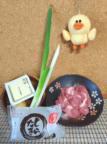 柔らか豚こまの絶品バター生姜醤油すきやき