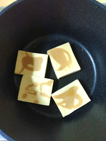 ふんわり高野豆腐のガーリック棒棒鶏煮