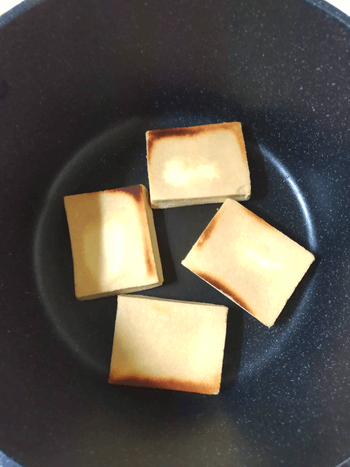 ふんわり高野豆腐のガーリック棒棒鶏煮