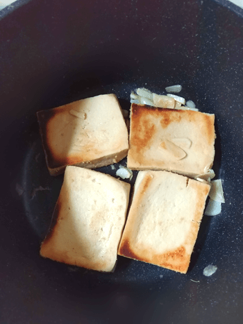 ふんわり高野豆腐のガーリック棒棒鶏煮