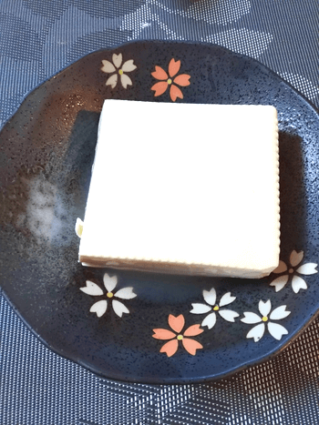 おろし搾菜ポン酢の激盛り水切り豆腐サラダ