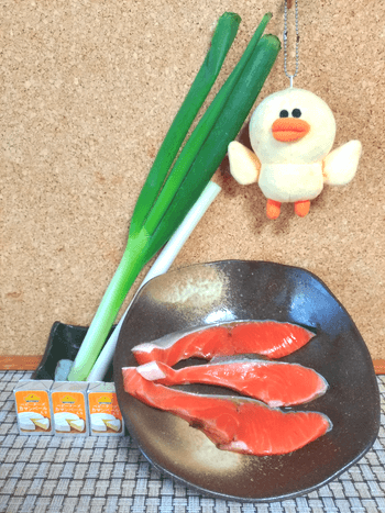カマンベール柚子胡椒の濃厚胡麻鮭チーズ焼き