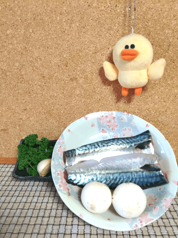 バターガーリックのエスカルゴ風鯖オーブン