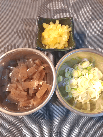 がっつり満足感。沢庵シラスバター醤油の和風ネギ炒飯風(糖質5.0g)