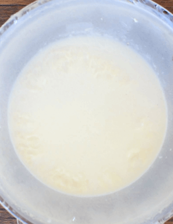 レンチン激楽。豆乳たまごの濃厚オリーブマッシュスープ（糖質6.0g）