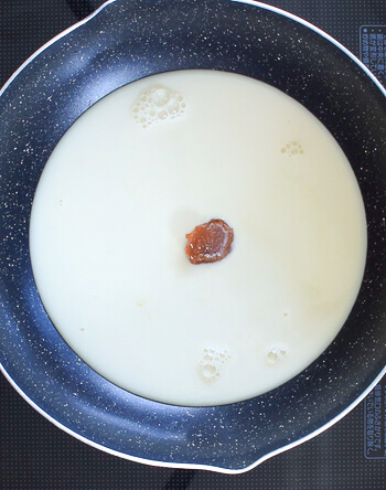 腰抜け簡単。梅味噌ネギの5分で絶品豆乳餡かけ豆腐(糖質9.8g)