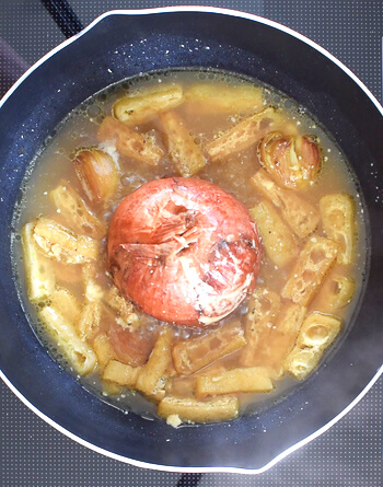 旨味大渋滞。出汁2倍丸ごとカレーグラタンオニオンスープ(糖質9.8g)