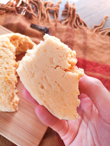 しっとりの向こう側。凄く美味しい低糖質コーンケーキ蒸しパン(糖質8.3g)