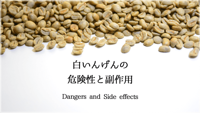 白いんげん豆（ファビノール）の危険性と副作用